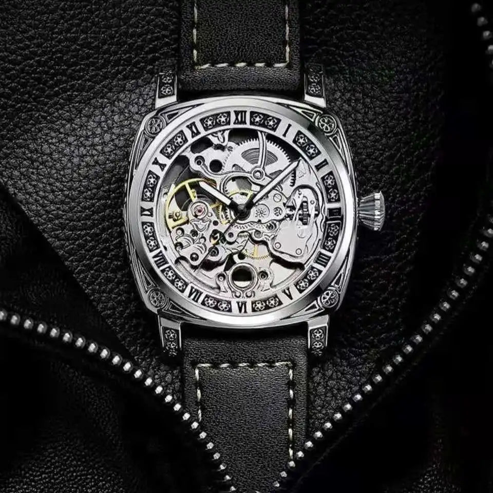 Authentic Brand Carved Men's Watch