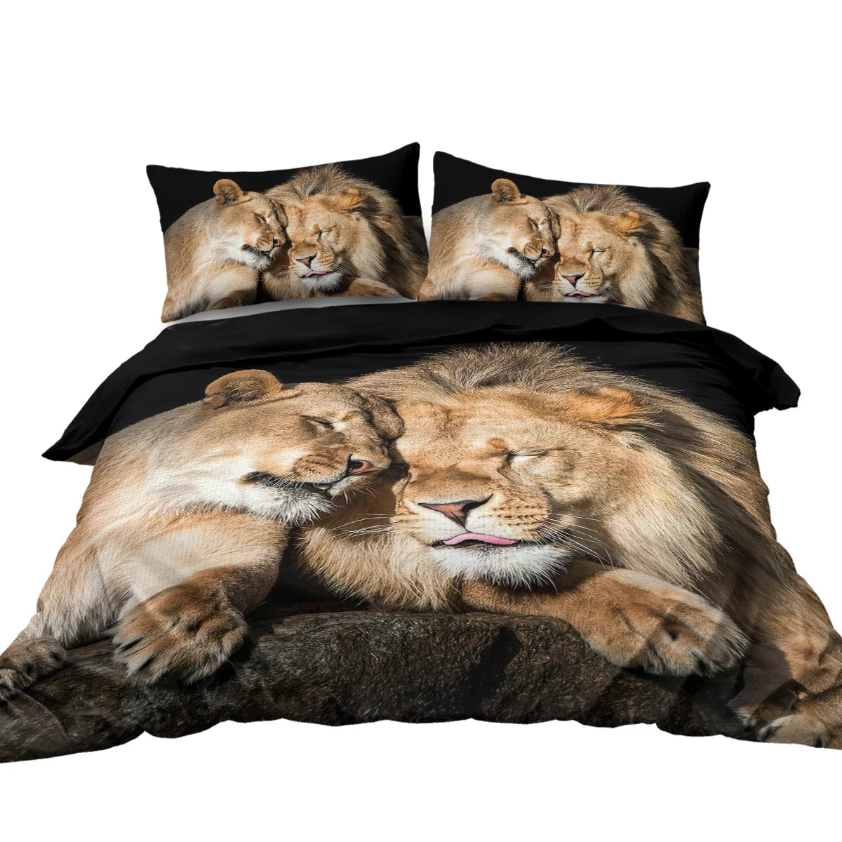 Lion Cub & Mother Bedding Set