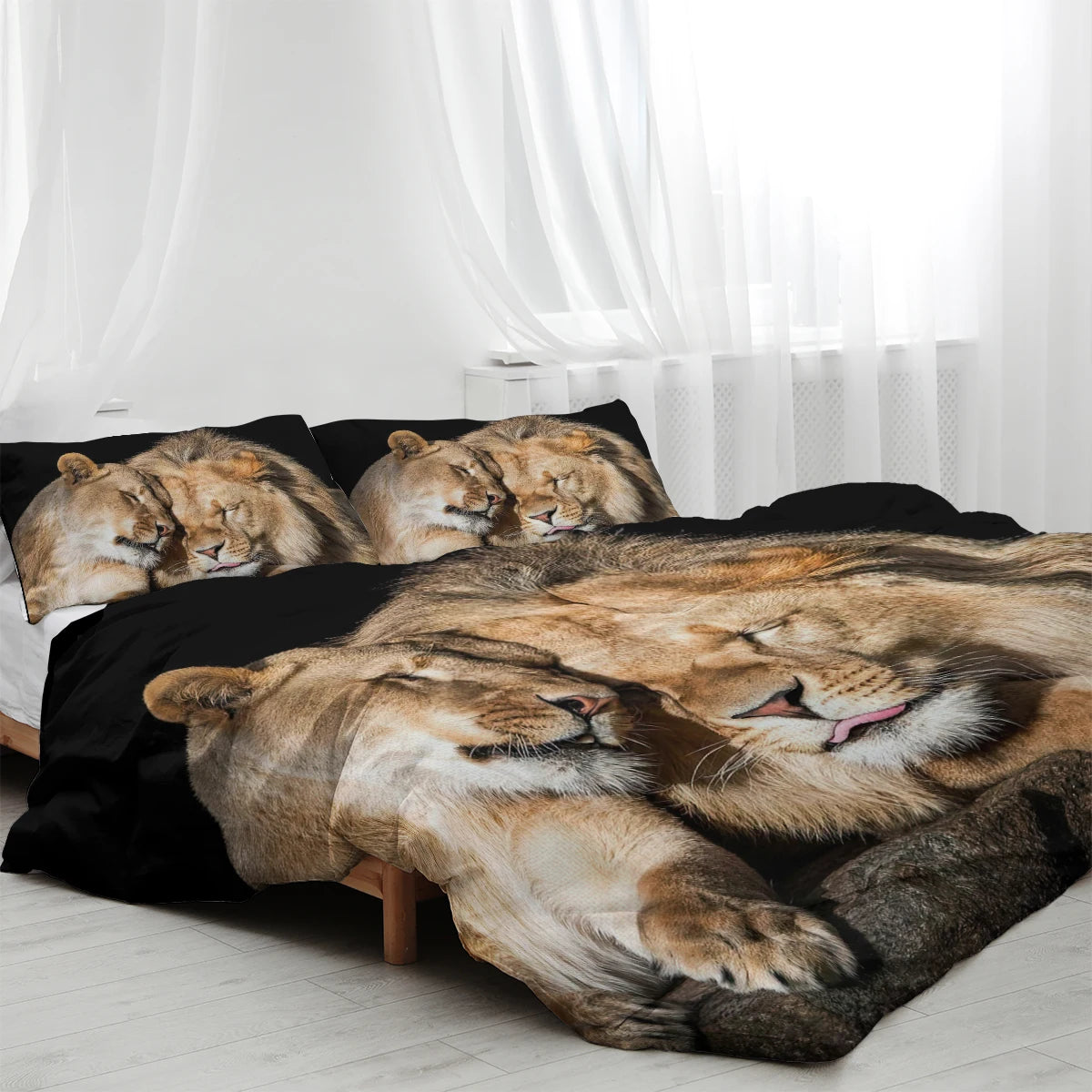 Lion Cub & Mother Bedding Set