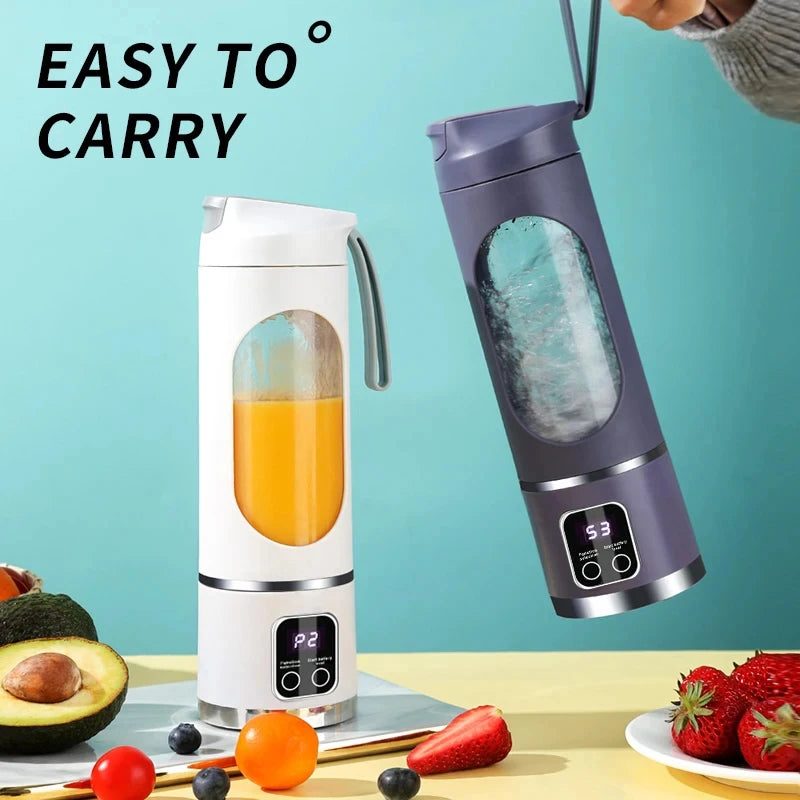 Digital Chargeable Ice-Crusher Juice Cup