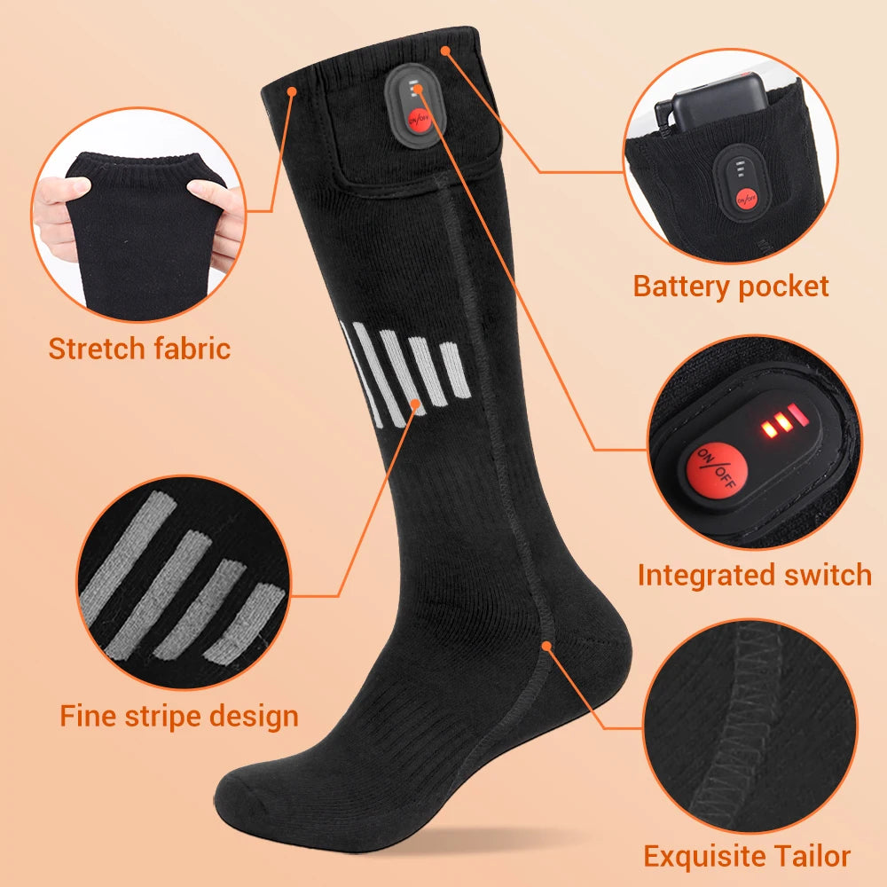 Winter Rechargeable Warm Heating Socks