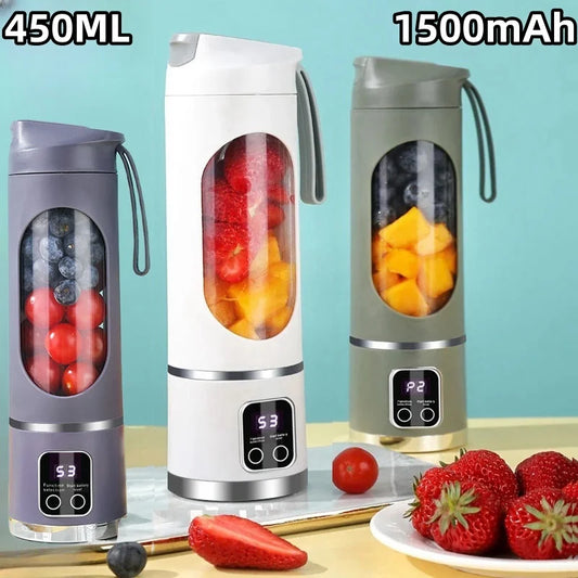 Digital Chargeable Ice-Crusher Juice Cup