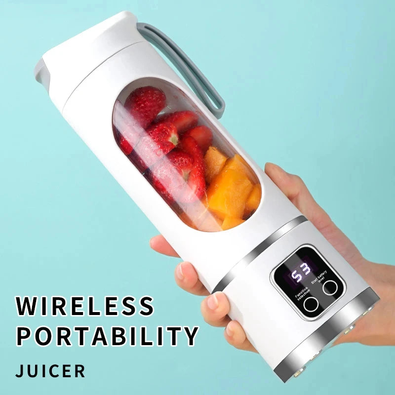 Digital Chargeable Ice-Crusher Juice Cup